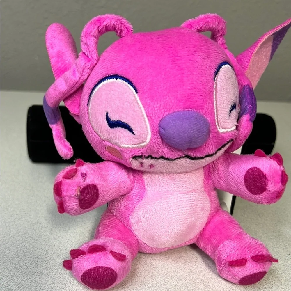 Disney Pink stitch Stuffed Animal Plush - Picture 2 of 5